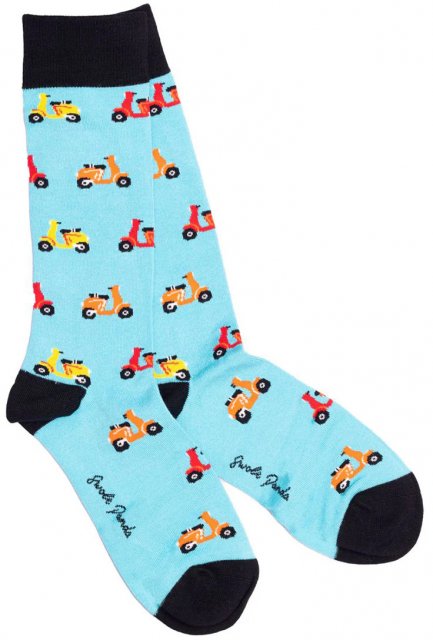 Swole Panda Scooter Socks (7-11)