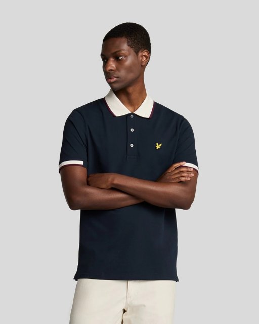 Lyle & Scott Half Tipped Polo Shirt