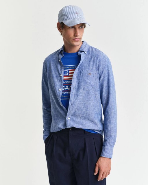Gant Reg Classic Poplin Check Shirt