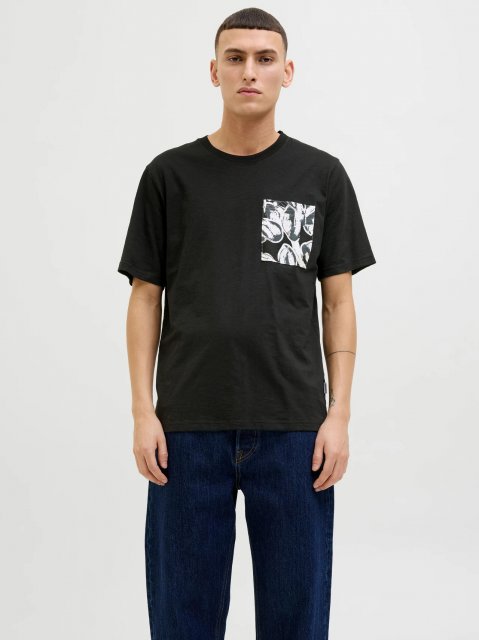 Jack & Jones Split Pocket Tee SS Crew Neck