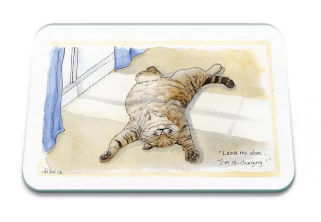 Tuftop Alisons Animals 4x4 Glass Board