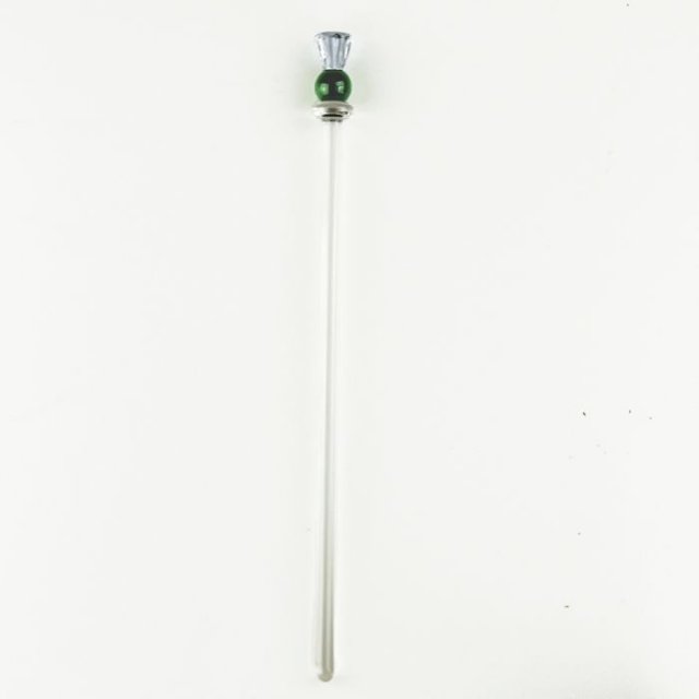 Selbrae House Glass Drinks Stirrer-Thistle