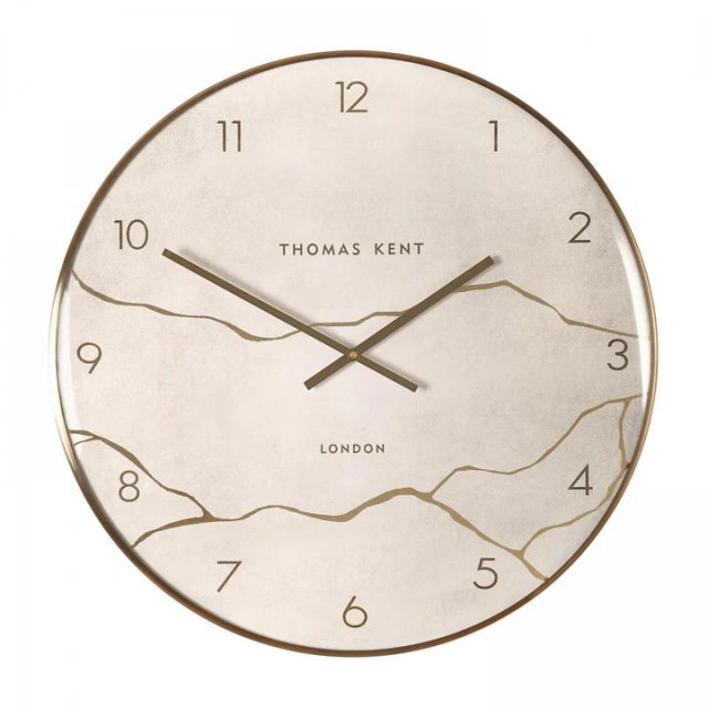 Art Marketing Thomas Kent 26" Oyster Wall Clock-Stone