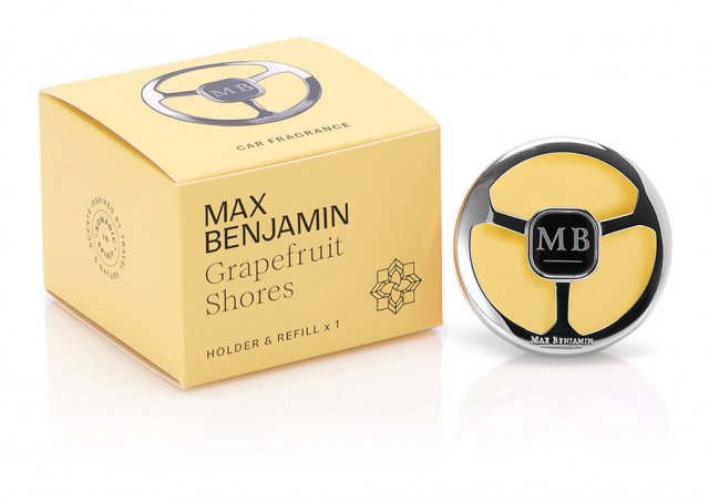 Max Benjamin Car Fragrance Dispenser-Grapefruit Shores