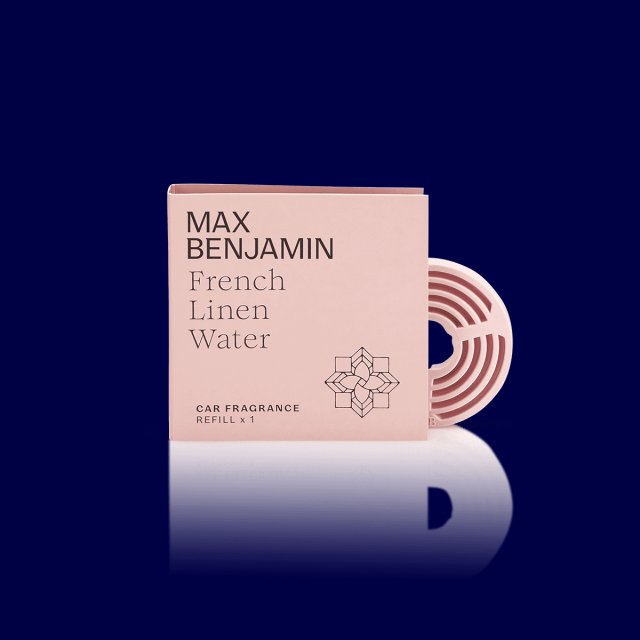 Max Benjamin Car Fragrance Refill-Fresh Linen Water