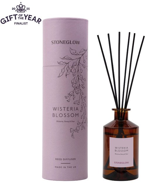 Stoneglow The Walled Garden Wisteria Blossom Reed Diffuser 160ml