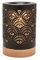 Hestia Black lace Aroma Lamp