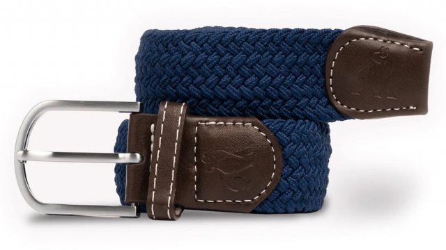 Dark Blue Woven Belt Medium