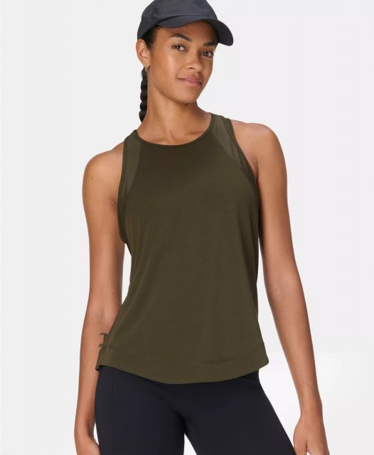 Sweaty Betty Breathe Easy Mesh Run Tank Top