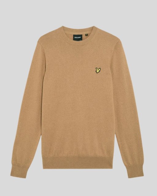 Lyle & Scott Cotton Merino Crew Neck Jumper