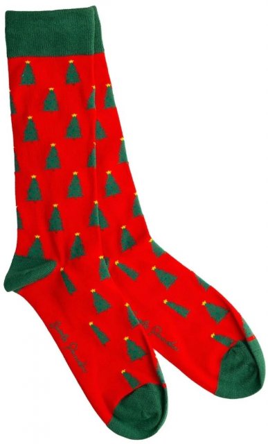 Swole Panda Christmas Tree Socks (Size 7-11)