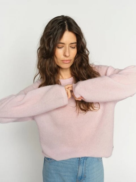 Mos Mosh Mape O-Neck Knit