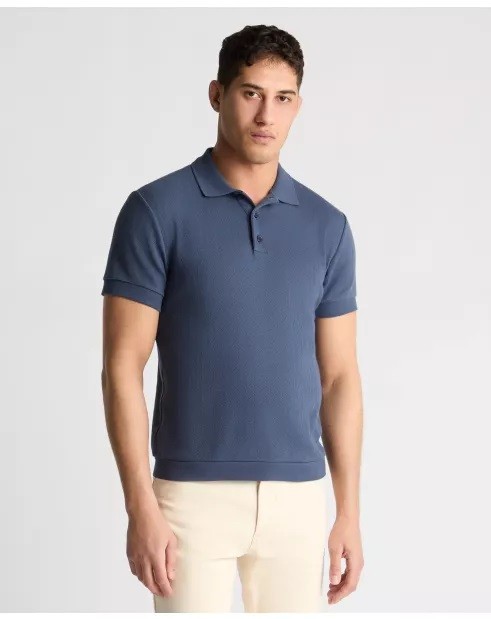 Remus Uomo Short sleeve button Polo Shirt