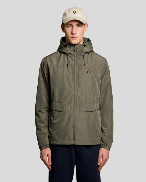 Lyle & Scott Lightweight Hooded Zip Through Jacket