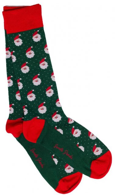 Swole Panda Santa Claus Socks (7-11)