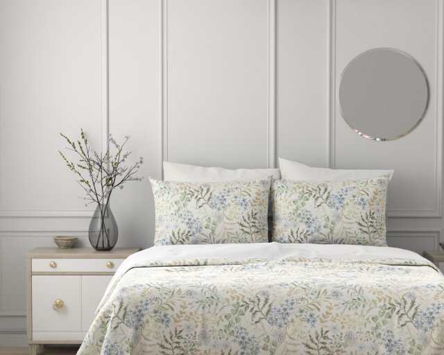 Dreamworld Ferns & Flowers Multi Duvet Set