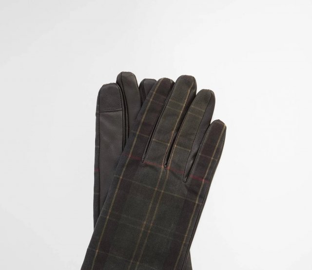 Barbour Scarlet Tartan Gloves