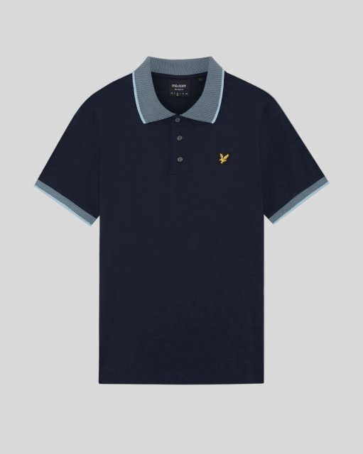 Lyle & Scott Birdseye Collar Polo Shirt