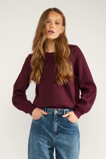 Numph Bir Solid Pullover