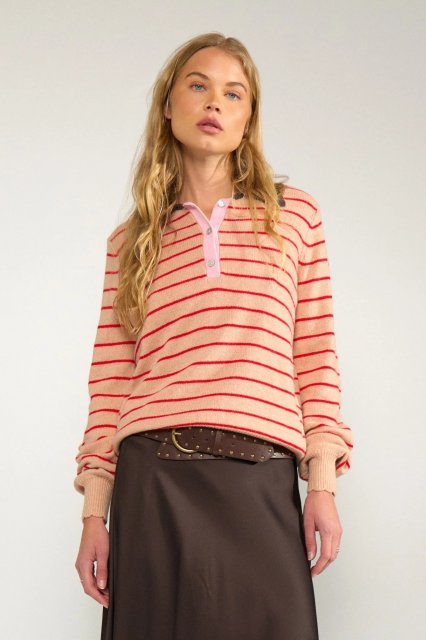 Numph Lucinda Stripe Pullover