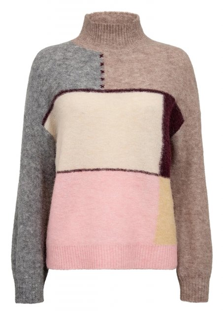 Numph Riette Patch Pullover