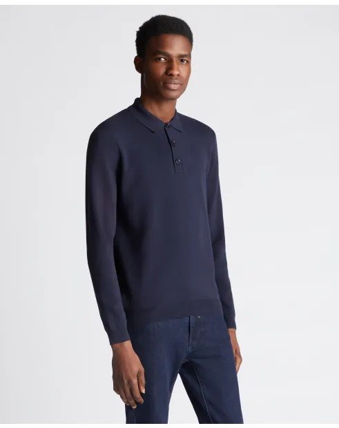 Remus Uomo LS Polo Sweater