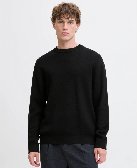 Jack & Jones Blamilano Sticth Knit Crew Neck Pullover