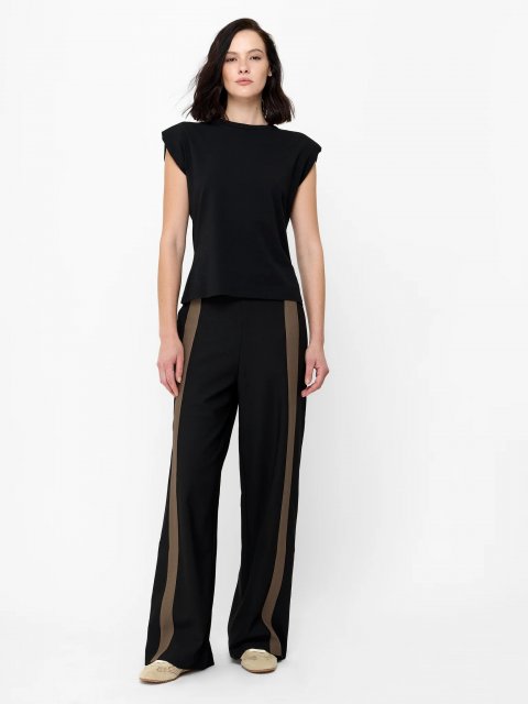 French Connection Veda Contrast Side Stripe Trouser