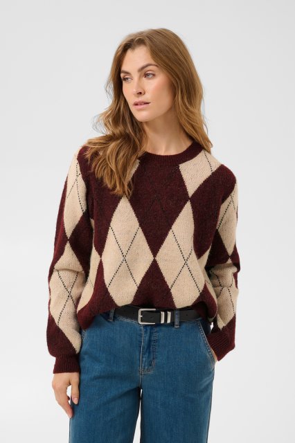 Culture Argyle Pullover