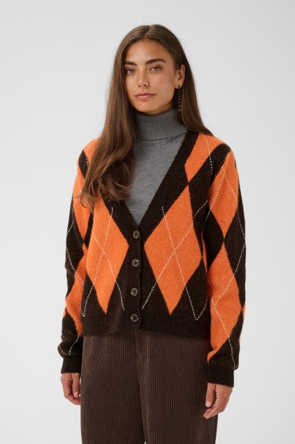 Culture Argyle Cardigan