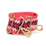 POM Fuschia/Purple Diamond Interchangeable Bag Strap