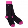 Swole Panda Spotted Pink Socks  7-11