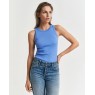 Gant High Neck Rib Tank Top