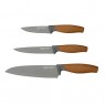Taylors Eye Witness 3pc Brooklyn Kitchen Knife Set Beech