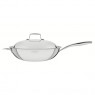 Tramontina Wok with Lid Tri-Ply 32cm