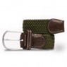 Khaki Green Woven Belt Medium