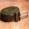 Khaki Green Woven Belt Medium
