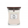 Woodwick White Teak Hourglass-Medium