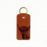 Leather Keyring Highland-Cow
