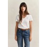 Gant Reg Shield Ss V-Neck T-Shirt