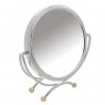 Danielle Chrome/Gold Table Mirror 10x