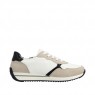 Rieker Animal Print Stripe Trainer
