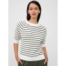 French Connection Lily Mozart Stripe Short Knit