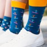 Swole Panda Surfer Socks (Size 7-11)