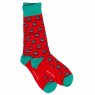Swole Panda Driving Home for Christmas Socks (7-11)
