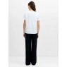 French Connection Mesh Bow Cotton T-Shirt